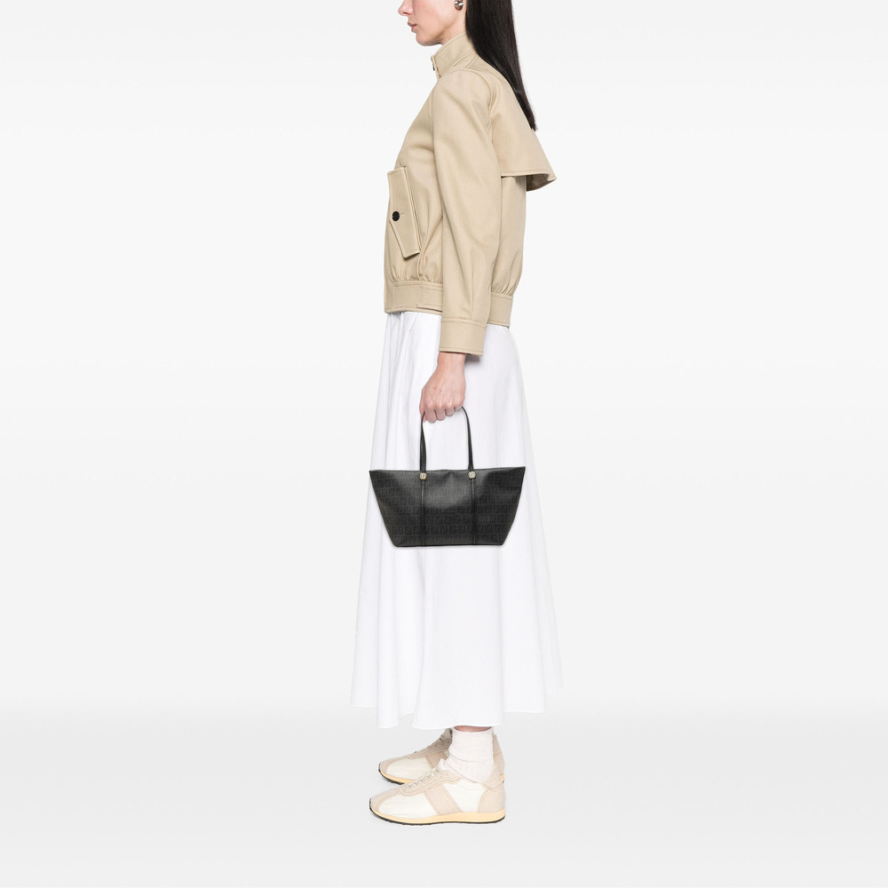 Pre-Loved Fendi Zucchino Coated Canvas Tote - Picture 6 of 6